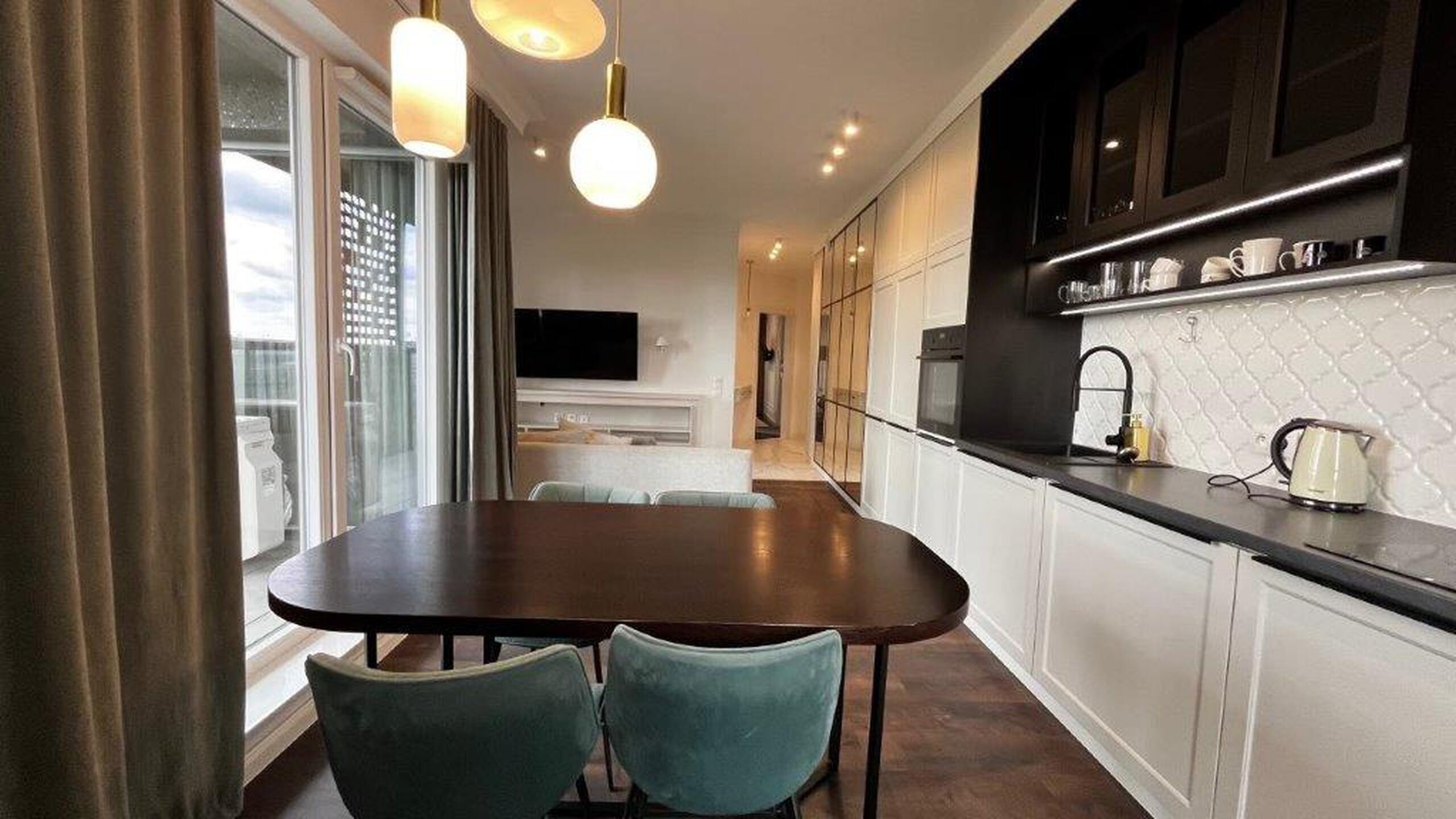 Sokolska Tower wyjątkowy i ekskluzywny apartament 72m 3 pok duzy taras klimatyzacja 2 miejsca postojowe - zdjęcie 3