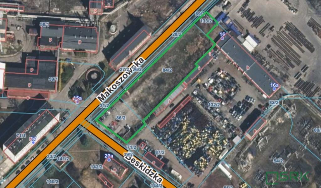 Działka inwestycyjna 3975&nbsp;m², Zabrze, Beskidzka - zdjęcie 1