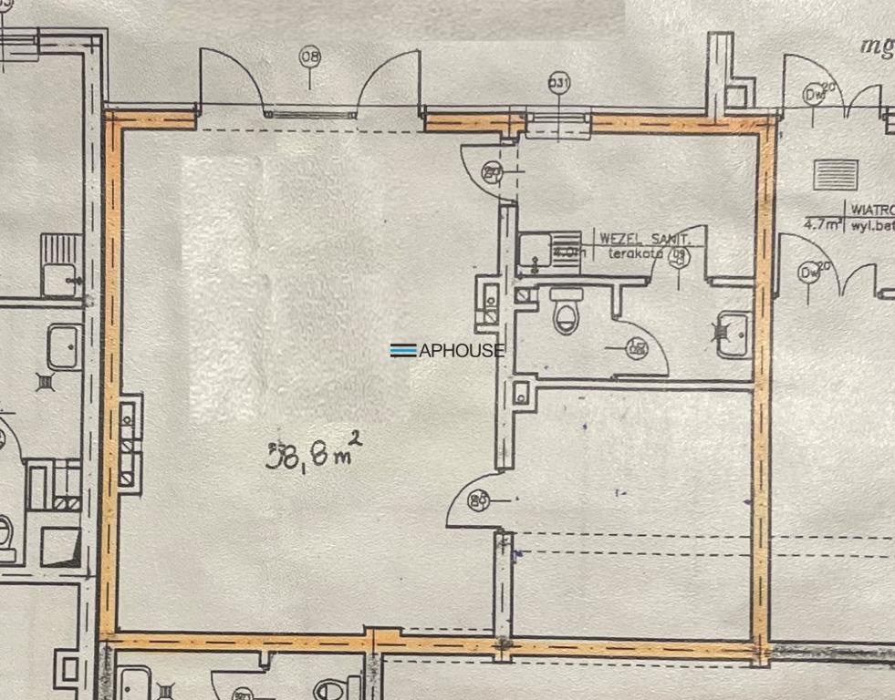 Lokal usługowy do wynajęcia, 58&nbsp;m², Kraków, Feliksa Konecznego - zdjęcie 3