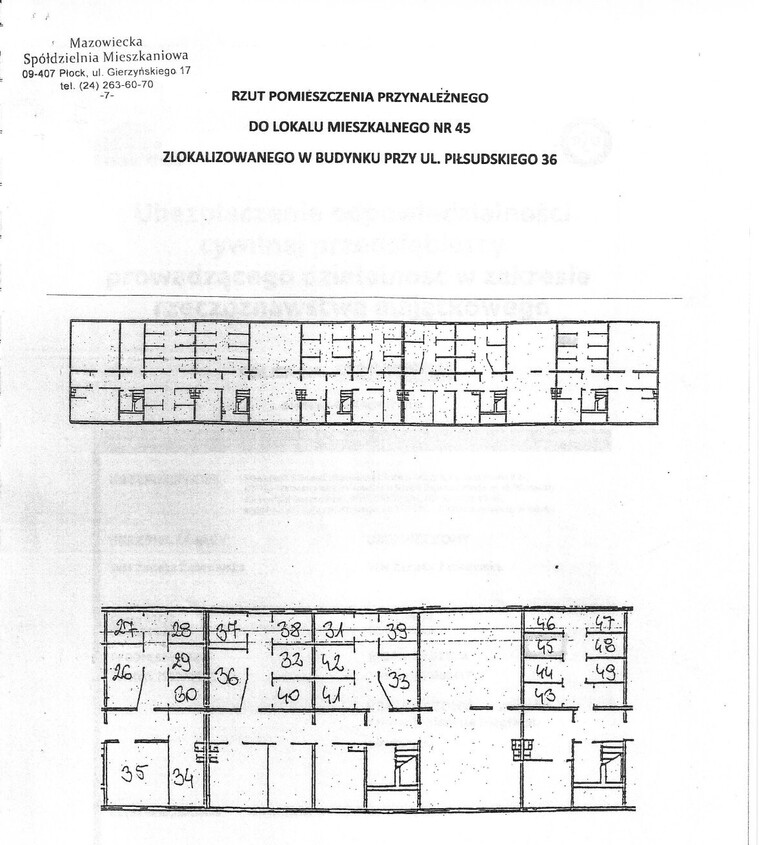 Mieszkanie 37,2 m², Płock, al. marsz. Józefa Piłsudskiego - zdjęcie 8