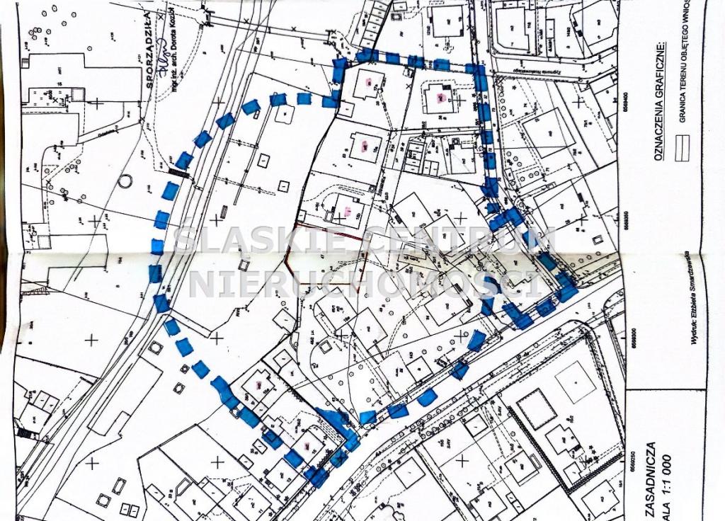 Działka budowlana 728&nbsp;m², Katowice, Żołnierska - zdjęcie 14