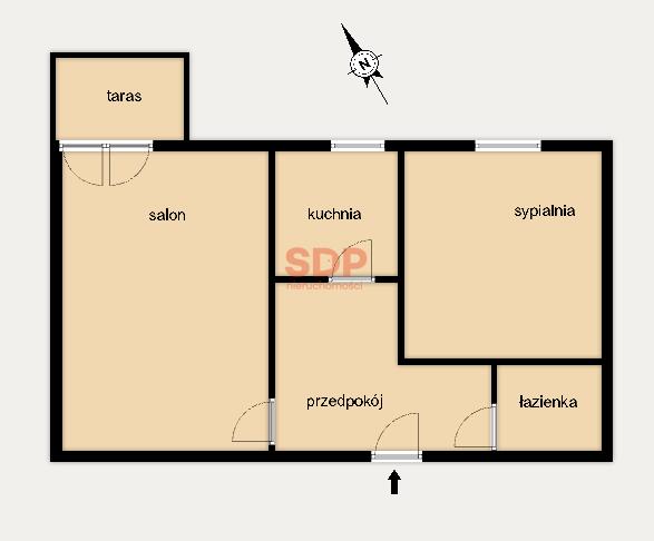 Mieszkanie 49 m², Wrocław, Krzyki, Cukrowa - zdjęcie 7