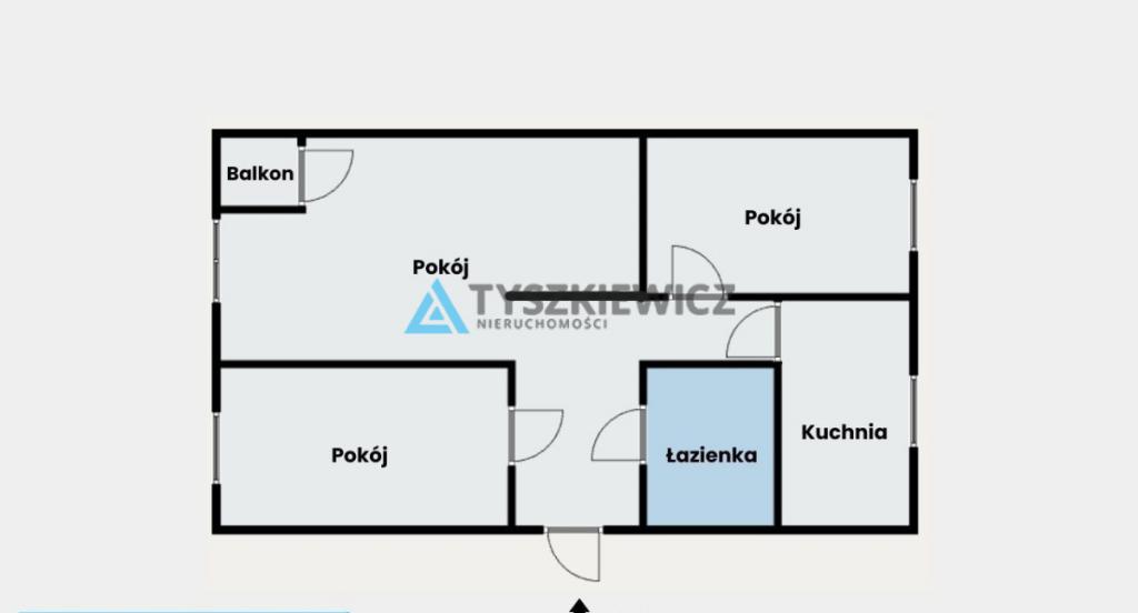 3 pokoje z balkonem i dużą piwnicą - zdjęcie 3
