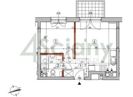 Mieszkanie 33,9 m², Warszawa, Rakowska - zdjęcie 9