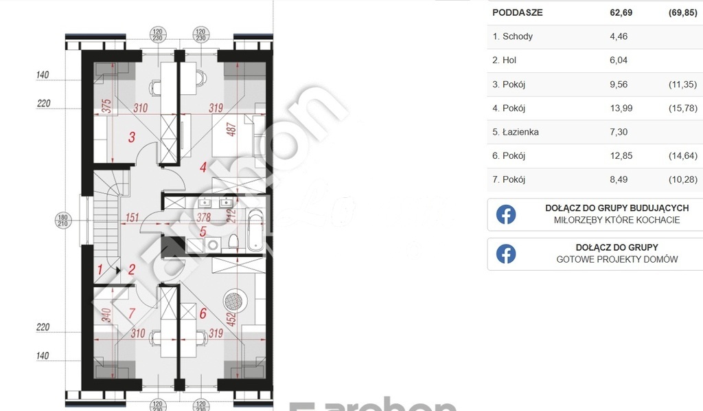 Dom 134,79&nbsp;m², Siadło Dolne - zdjęcie 4