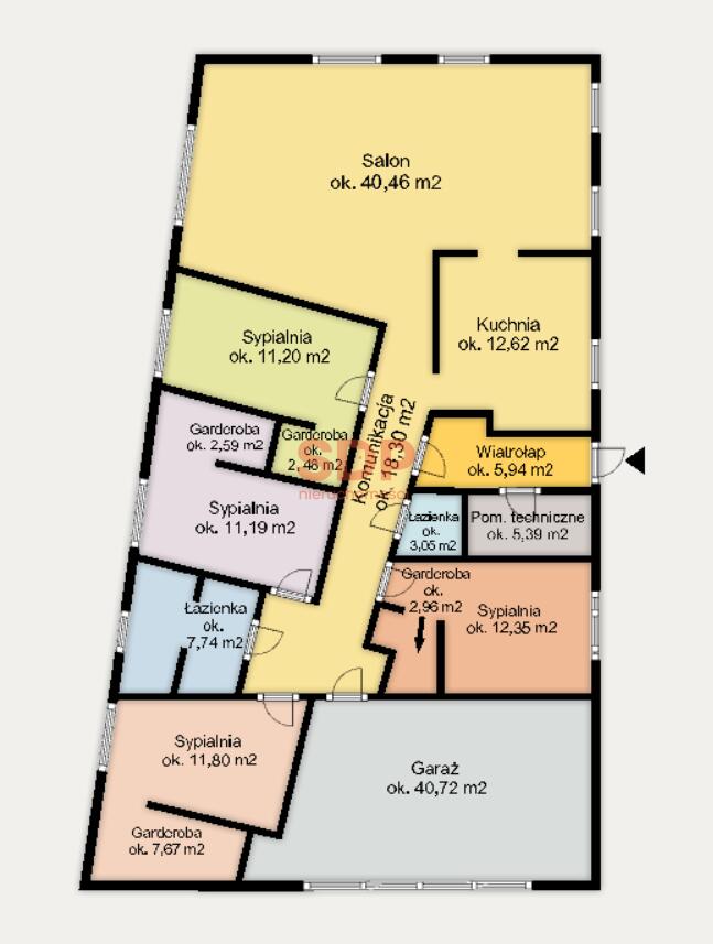Dom 191 m², Pierwoszów, Osiedlowa - zdjęcie 21