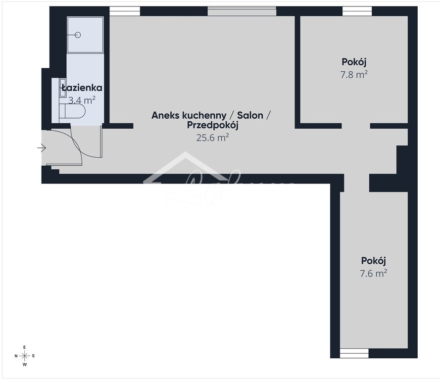 Mieszkanie 44,42 m², Szczecin, Pogodno, Stanisława Brzozowskiego - zdjęcie 14