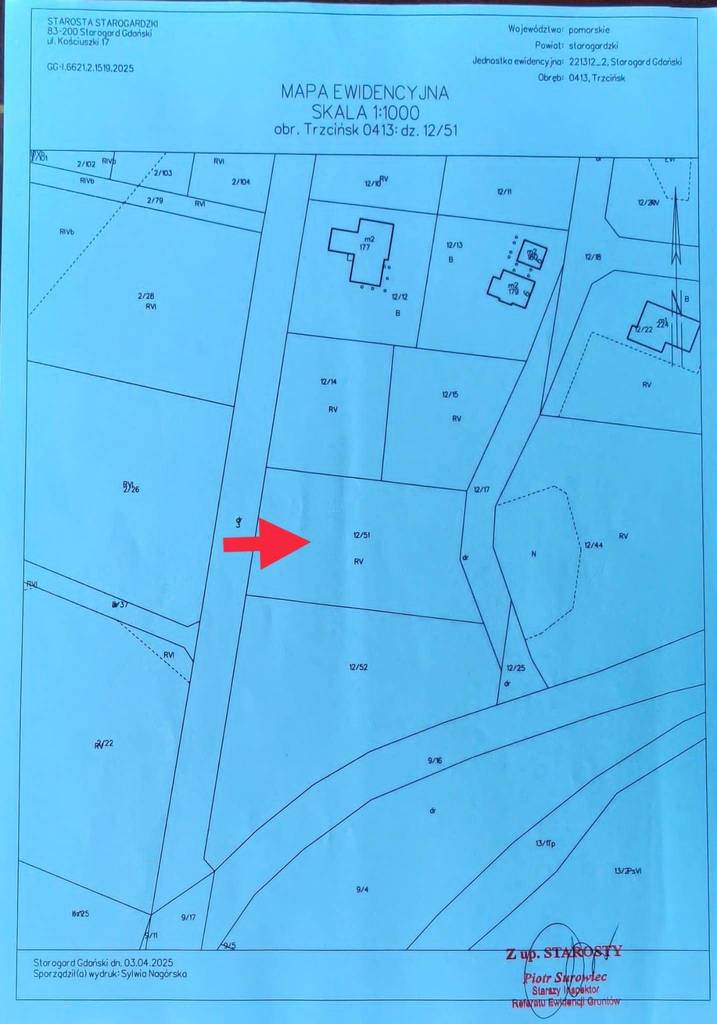 Działka budowlana 2327&nbsp;m², Trzcińsk, Dębowa - zdjęcie 10