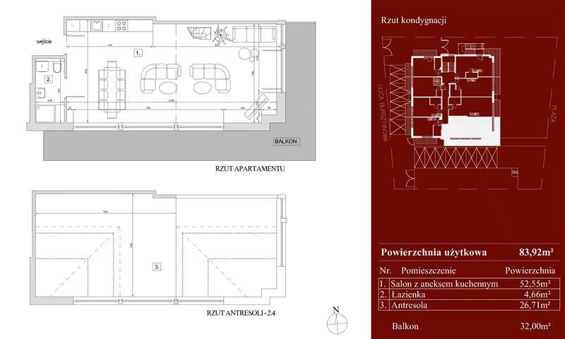 Mieszkanie 89&nbsp;m², Rewa, Bursztynowa - zdjęcie 12