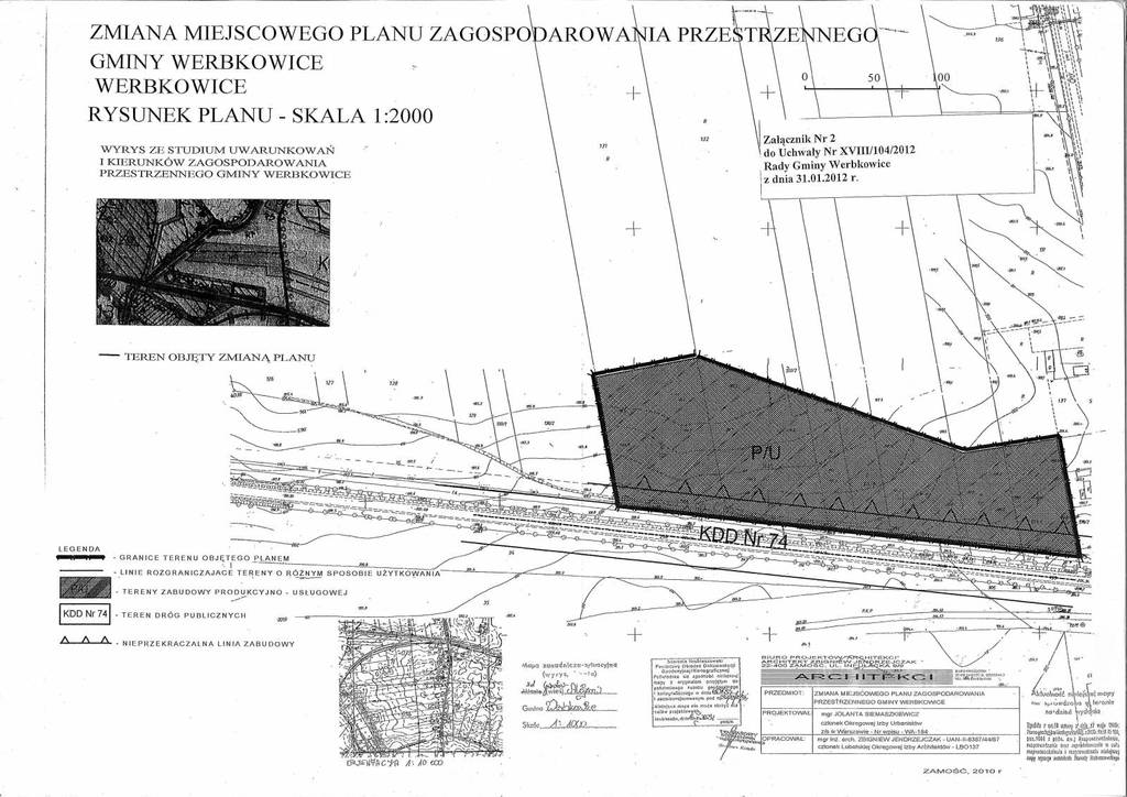 Działka inwestycyjna 1,82&nbsp;ha, Werbkowice, Zamojska - zdjęcie 7