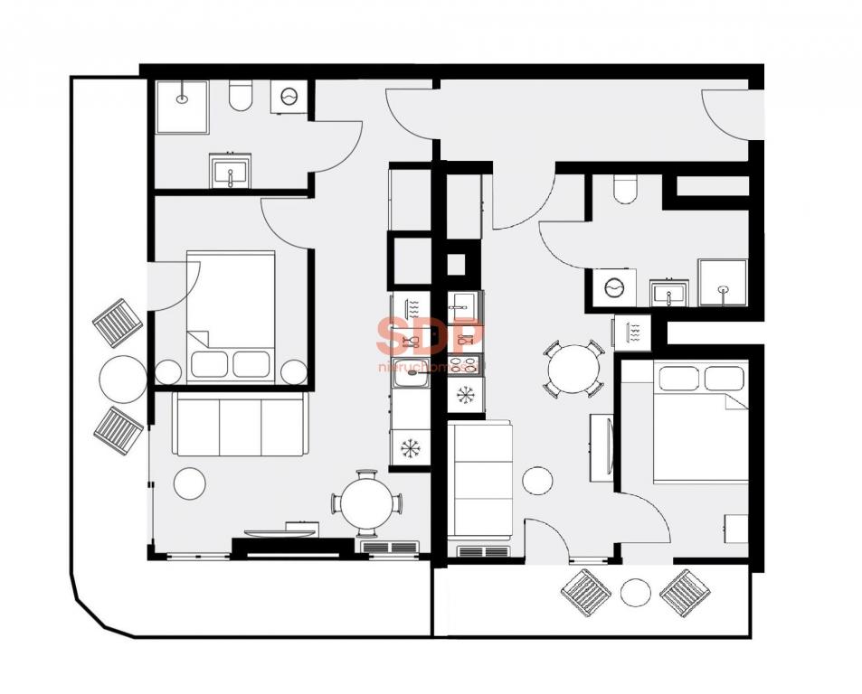 Mieszkanie 66 m², Katowice, Śródmieście, Zabrska - zdjęcie 14