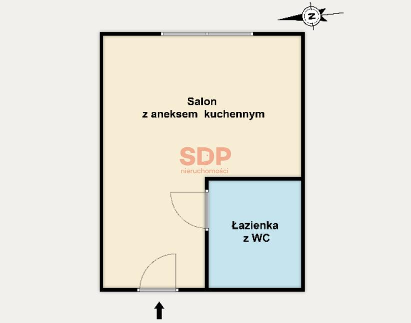 Mieszkanie 12&nbsp;m², Łódź, Śródmieście, Rewolucji 1905 roku - zdjęcie 7