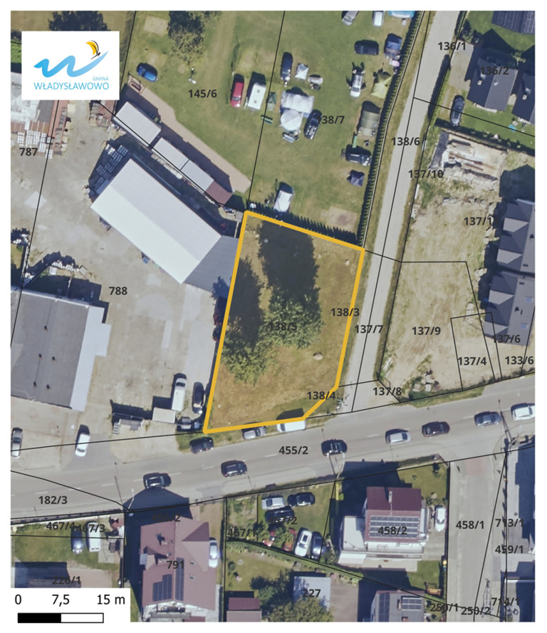 Działka inwestycyjna 727 m², Władysławowo, Średnia - zdjęcie 1