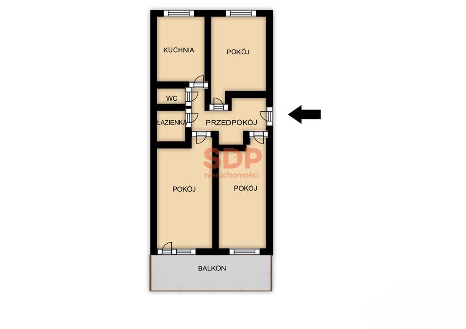 Mieszkanie 54 m², Wrocław, Popowicka - zdjęcie 15