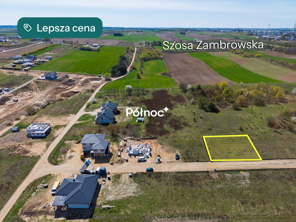 Działka budowlana 751 m², Łomża, Wąska - zdjęcie 4