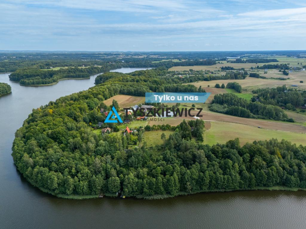 Wyjątkowa działka z linią brzegową jeziora!W - zdjęcie 1
