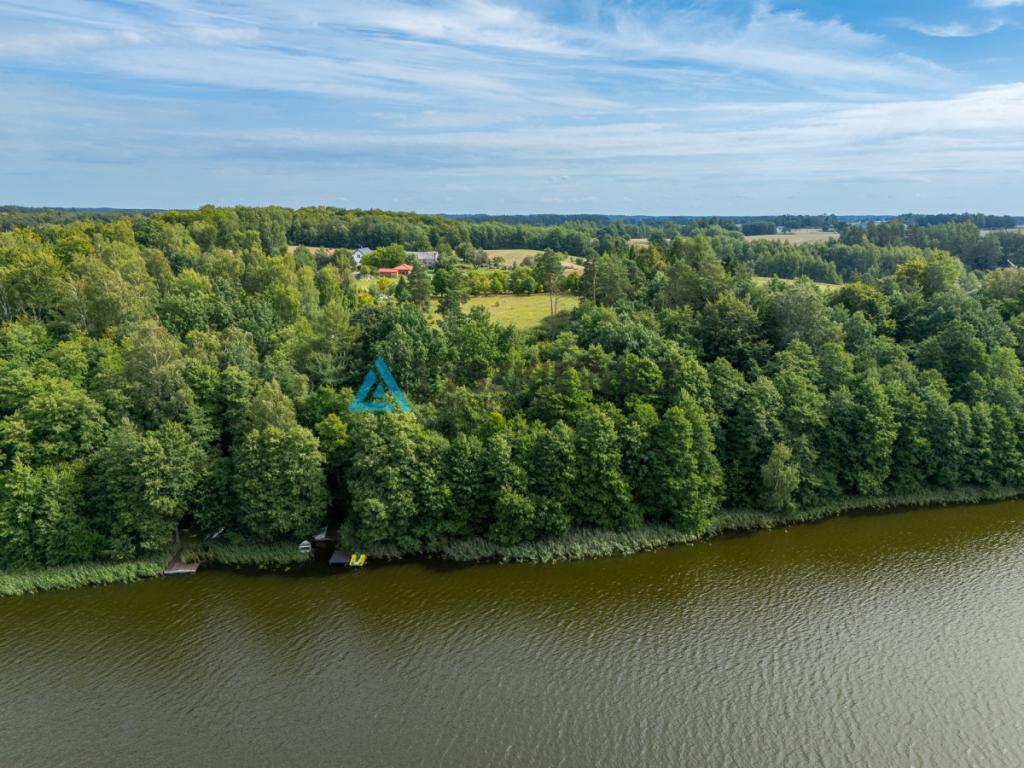 Wyjątkowa działka z linią brzegową jeziora!W - zdjęcie 12