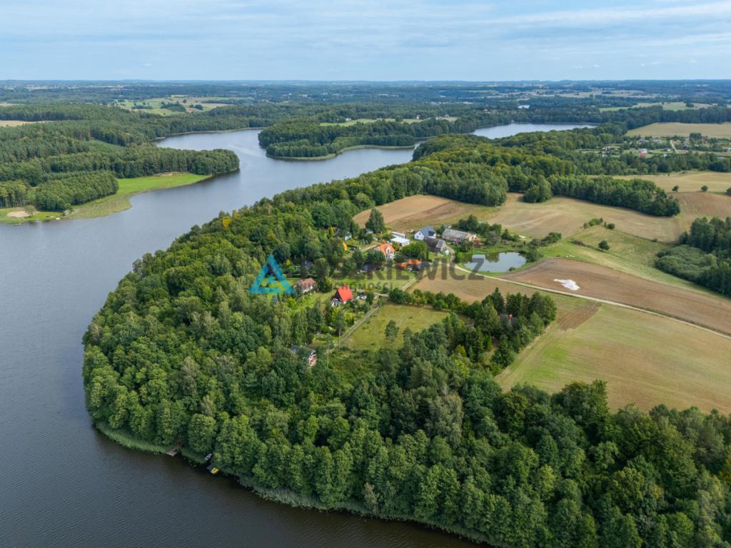 Wyjątkowa działka z linią brzegową jeziora!W - zdjęcie 9