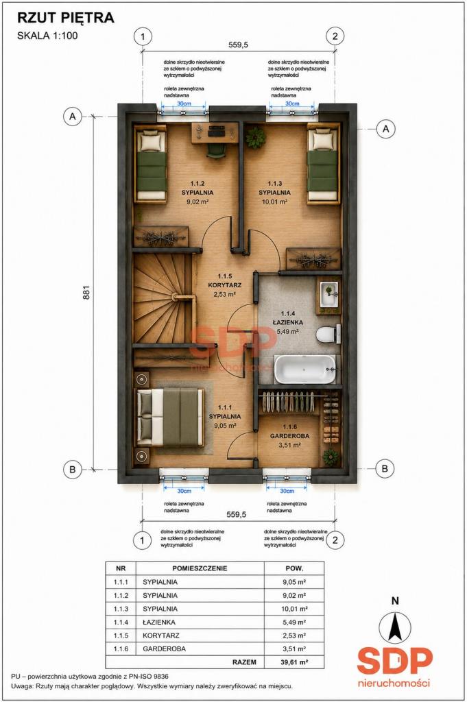 Dom 110 m², Kiełczów, Polna - zdjęcie 3