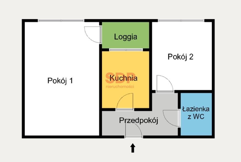 Mieszkanie 43 m², Wrocław, Farna - zdjęcie 21