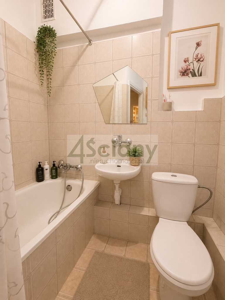 Mieszkanie 42&nbsp;m², Warszawa, Emanuela Ringelbluma - zdjęcie 9