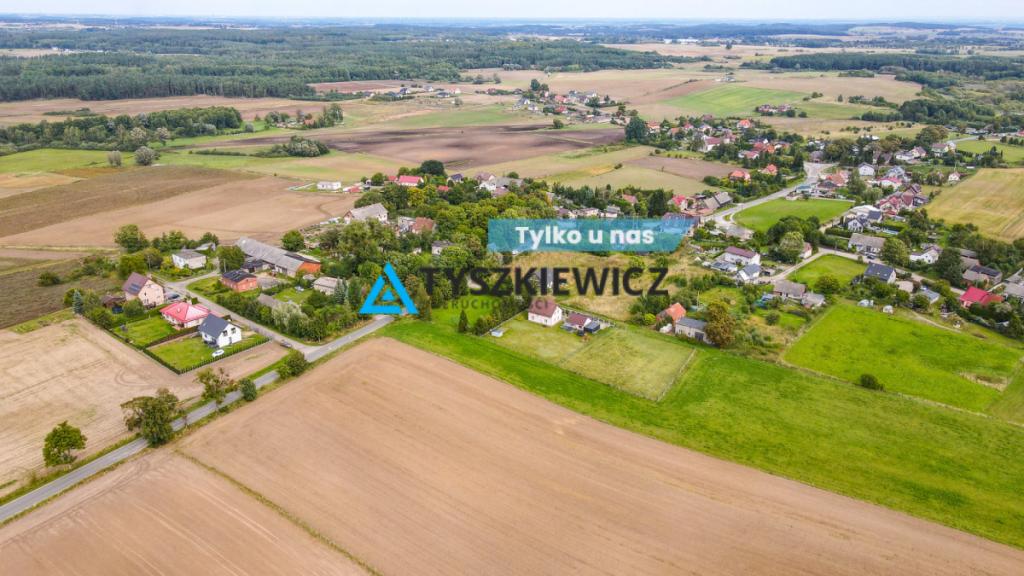 Działka siedliskowa 3001m2 Ełganowo przy asfalcie - zdjęcie 1