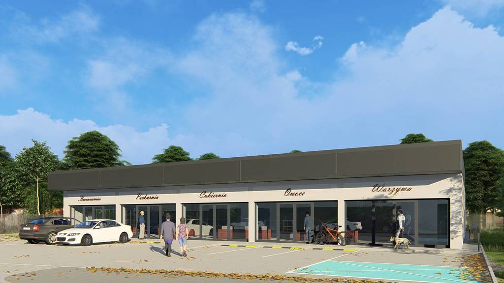Lokal usługowy do wynajęcia, 82&nbsp;m², Gliwice, Kozielska - zdjęcie 1