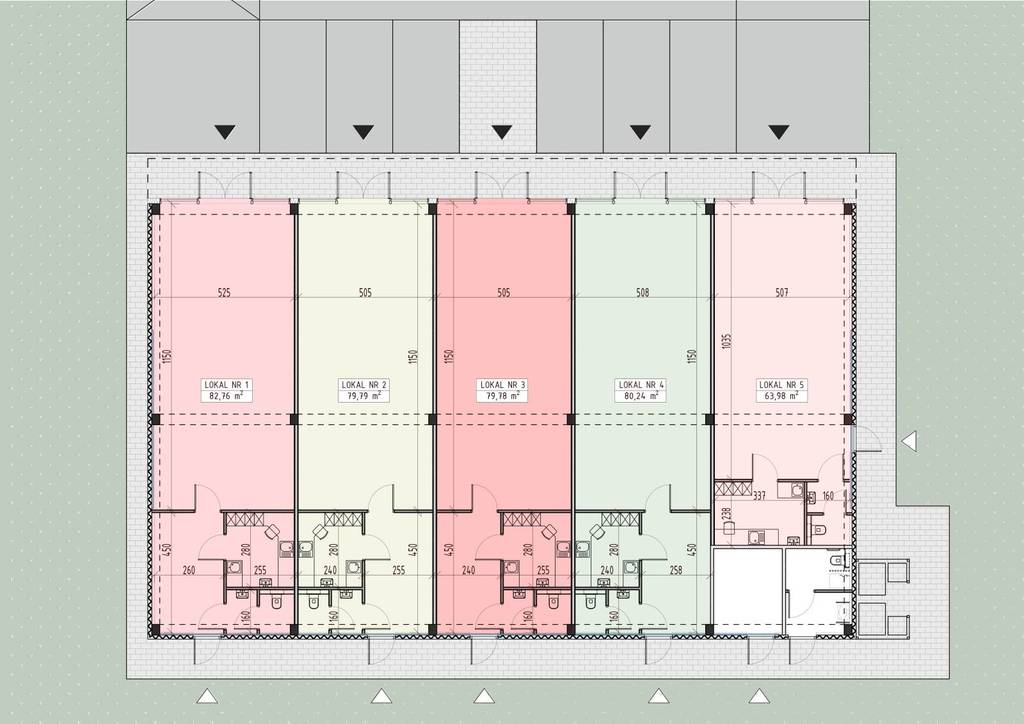 Lokal usługowy do wynajęcia, 82&nbsp;m², Gliwice, Kozielska - zdjęcie 3
