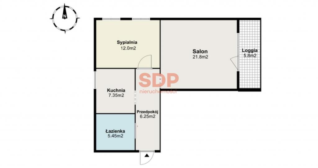 Mieszkanie 54&nbsp;m², Warszawa, Bryły Stefana - zdjęcie 15