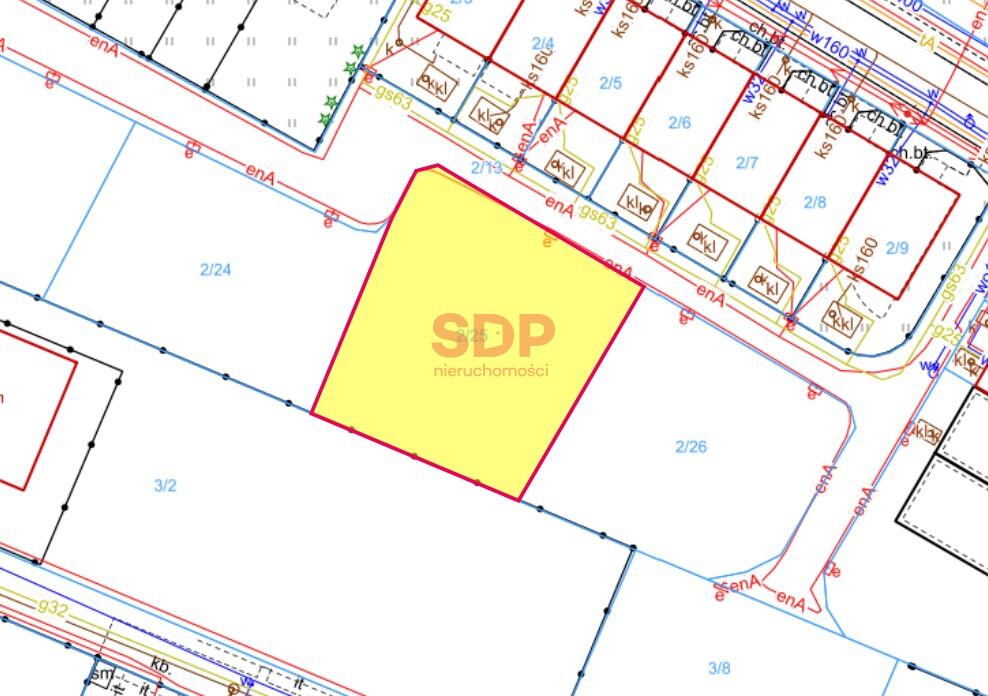 Działka budowlana 599 m², Wrocław, Strażacka - zdjęcie 3