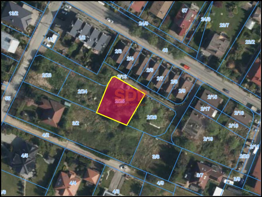 Działka budowlana 599 m², Wrocław, Strażacka - zdjęcie 1