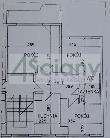Mieszkanie 58,8 m², Warszawa, Mokotów, Kazimierza Kuratowskiego - zdjęcie 12