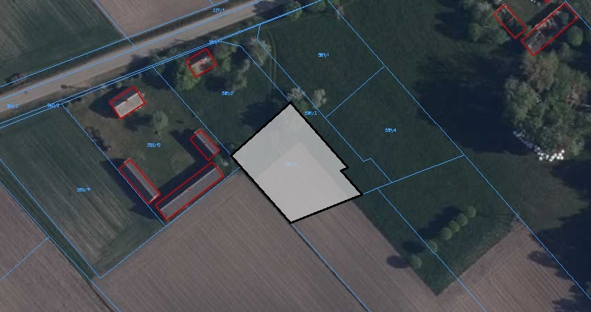 Działka budowlana 1117&nbsp;m², Budne - zdjęcie 3