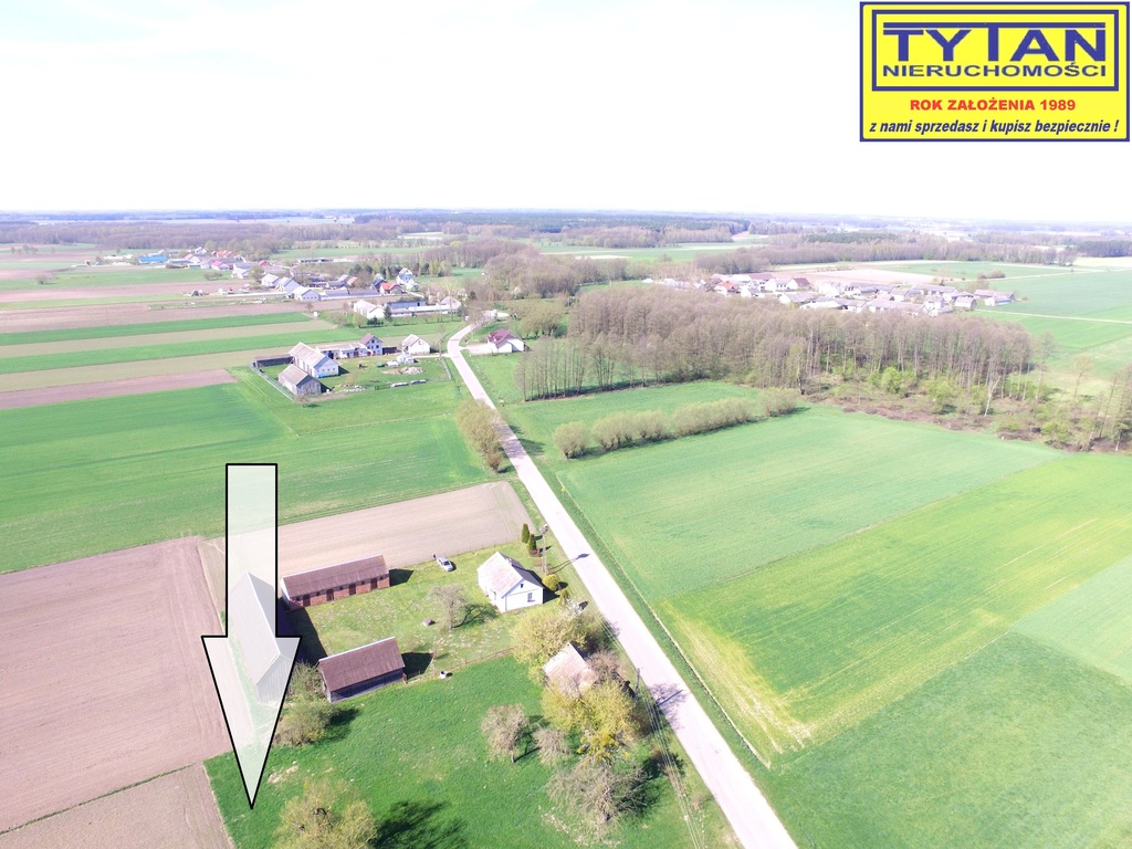 Działka budowlana 1117&nbsp;m², Budne - zdjęcie 2
