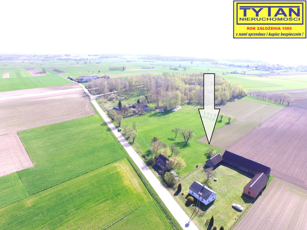 Działka budowlana 1117&nbsp;m², Budne - zdjęcie 1