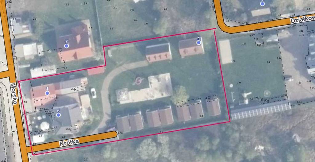 Działka budowlana 3568 m², Wicie, Morska - zdjęcie 2