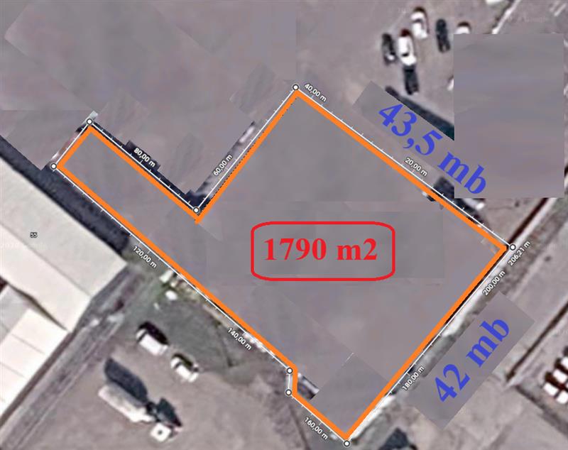 Wynajmę działkę 1790&nbsp;m², Gdańsk, Marynarki Polskiej - zdjęcie 2