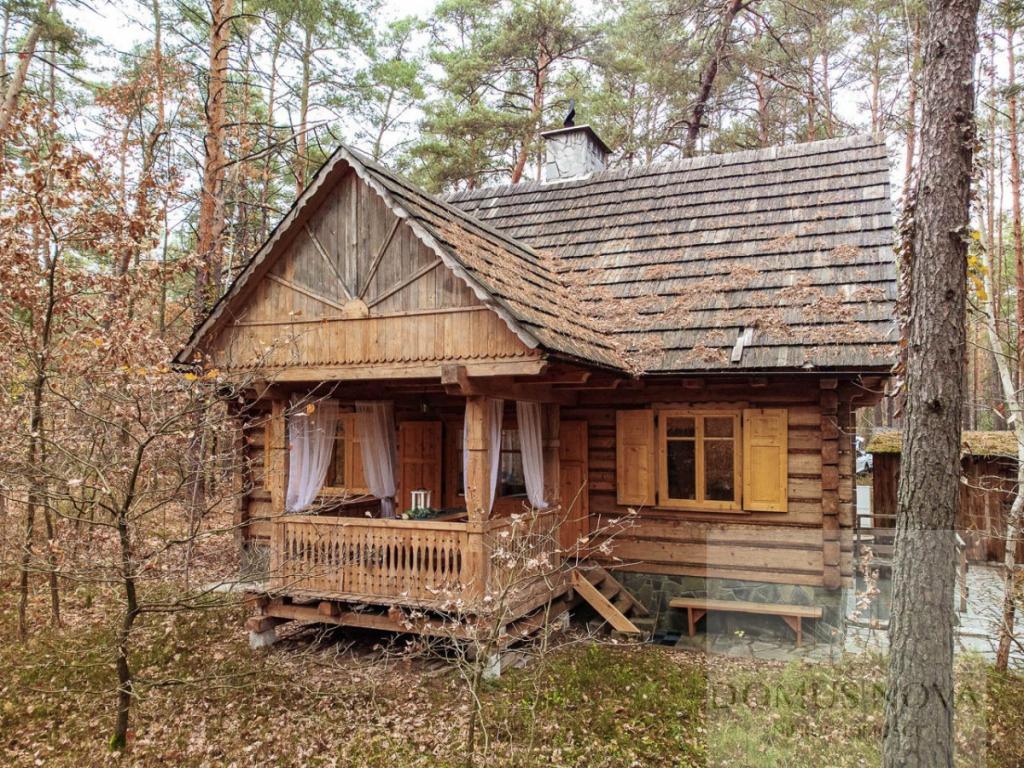 Dom z bala w stylu góralskim - działka 1,5 ha - zdjęcie 20