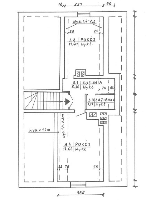 Mieszkanie 33,16 m², Trzcianka, Fryderyka Chopina - zdjęcie 2