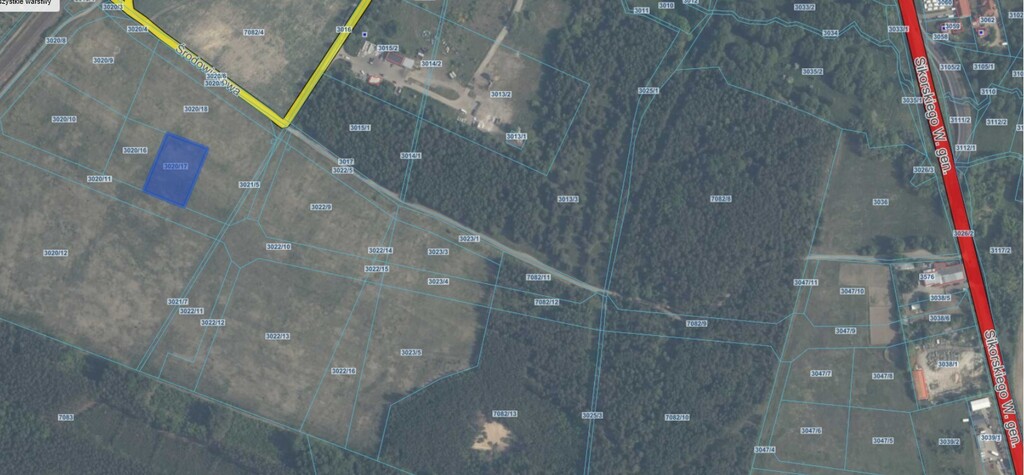 Działka inwestycyjna 3261 m², Trzcianka, gen. Władysława Sikorskiego - zdjęcie 2