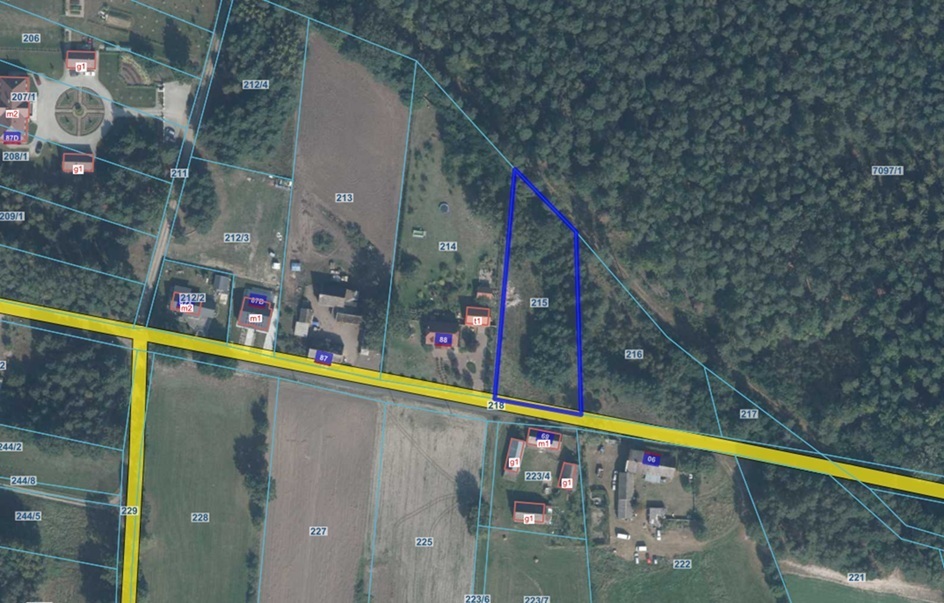 Działka budowlana 949 m², Trzcianka, Bolesława Krzywoustego - zdjęcie 3