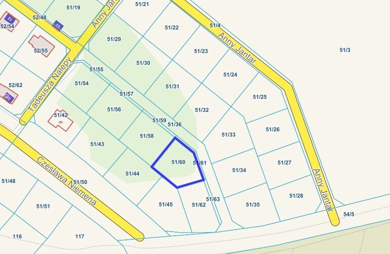 Działka budowlana 870 m², Białogard, Tadeusza Nalepy - zdjęcie 2