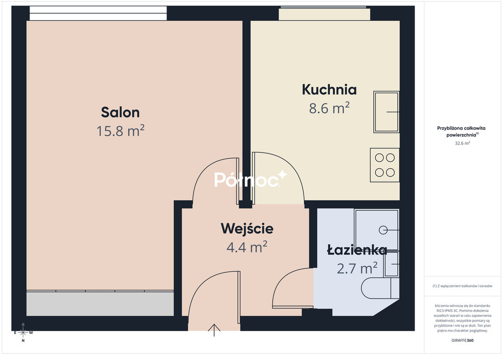 Mieszkanie 34,1 m², Białystok, al. Józefa Piłsudskiego 7 - zdjęcie 8
