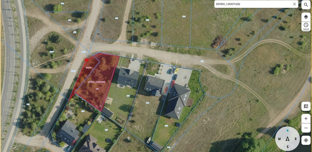Działka budowlana 830 m², Piła, Rzeczna - zdjęcie 2