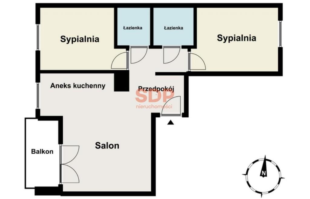 Mieszkanie 68&nbsp;m², Warszawa, Kierbedzia Stanisława - zdjęcie 19