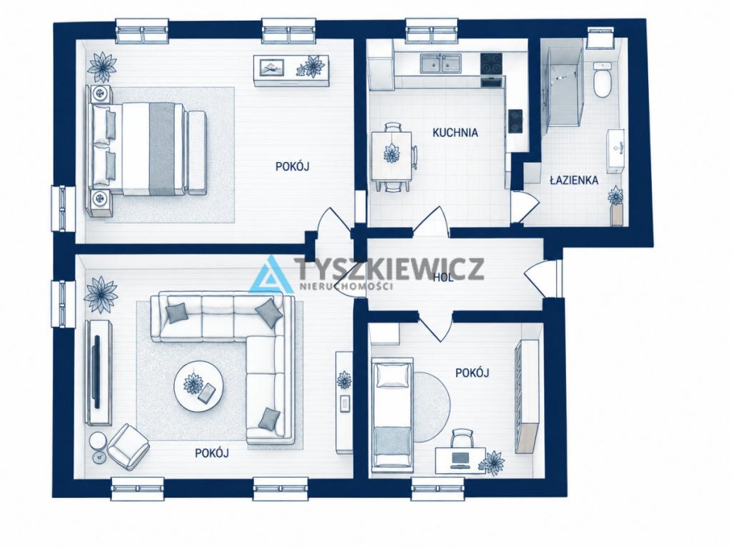 Sopot | 3 pokoje |ogród 180 m2 |ogrodzona posesja - zdjęcie 15