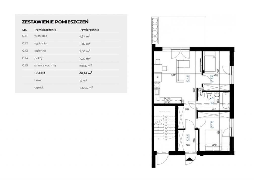 Mieszkanie 60 m², Limanowa, Słoneczna - zdjęcie 7