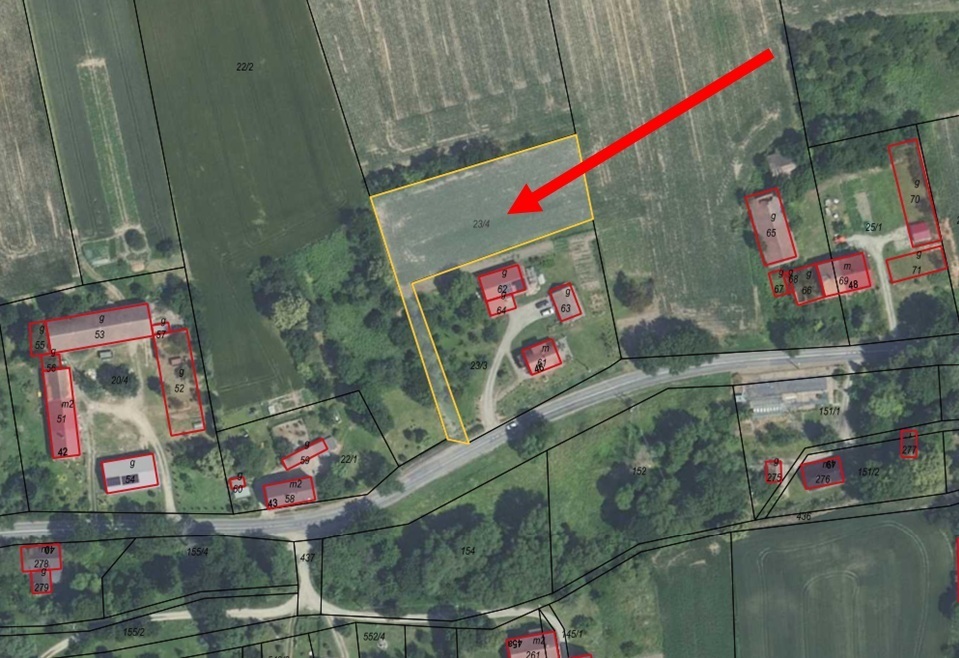 Działka rolna 2600&nbsp;m², Niedźwiednik - zdjęcie 1