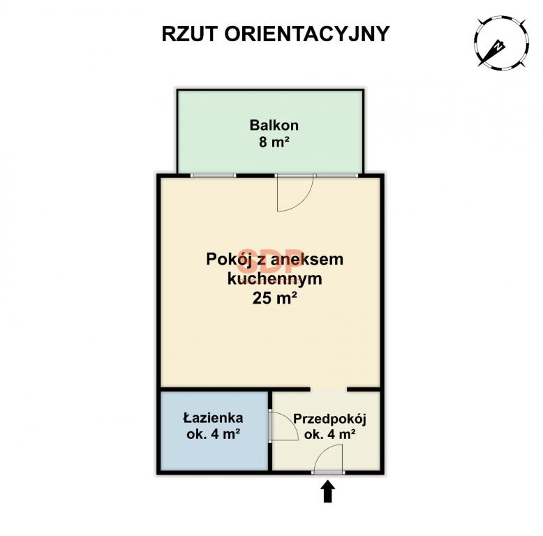 Mieszkanie 33 m², Wrocław, Stanisławowska - zdjęcie 12