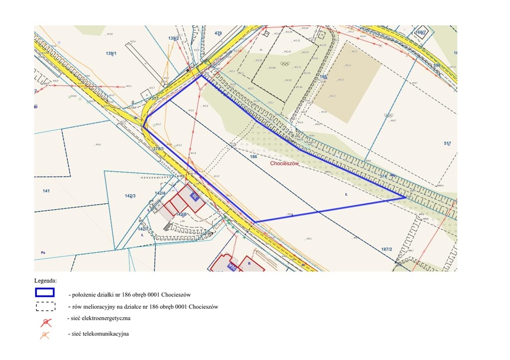 Działka budowlana 6700&nbsp;m², Chocieszów - zdjęcie 2